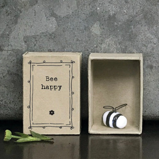 Bee Happy Matchbox