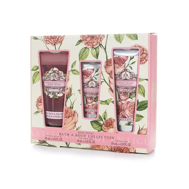 Rose Petal Bath & Body Gift Set