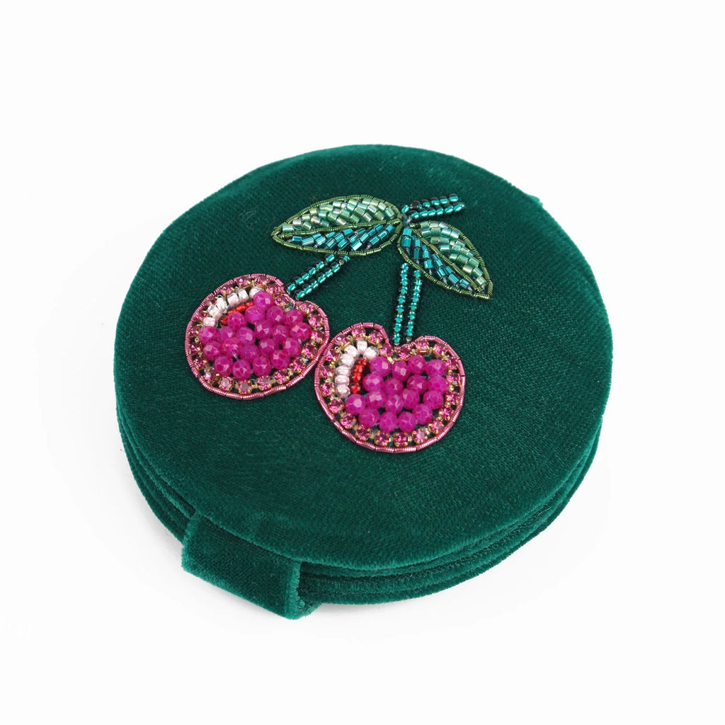 Cherry Compact Mirror