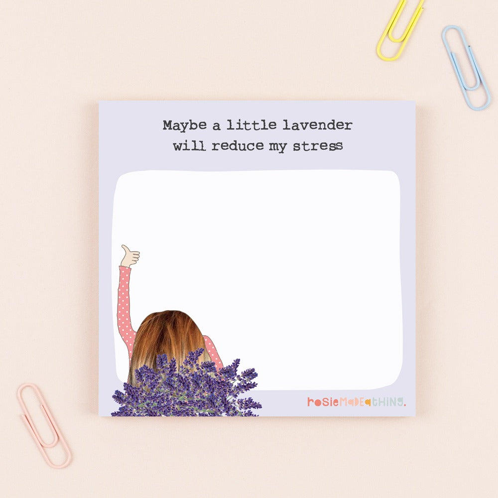 Lavender Sticky Notes