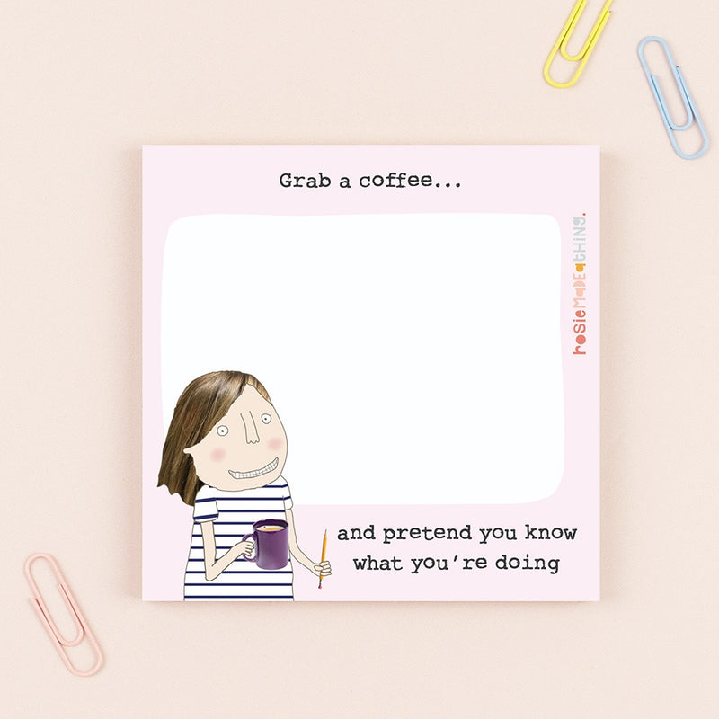 Grab a Coffee Sticky Notes