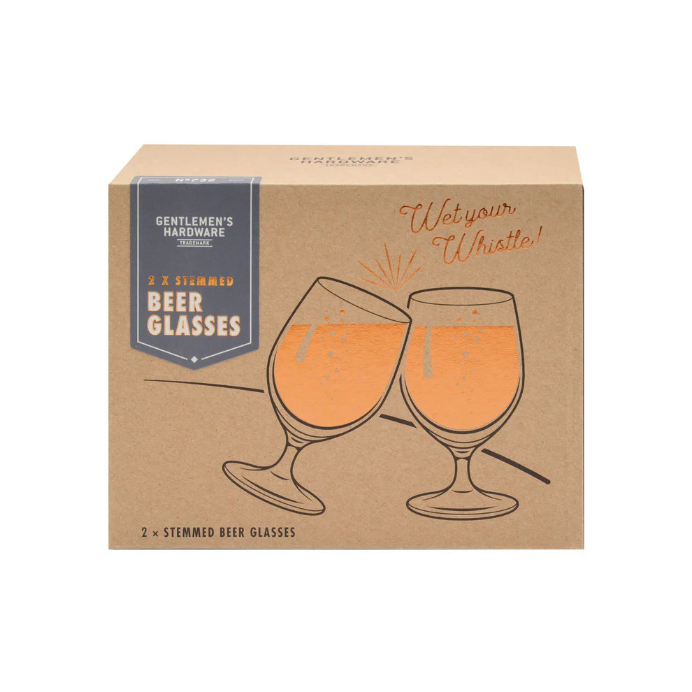 Set of 2 Beer Glasses