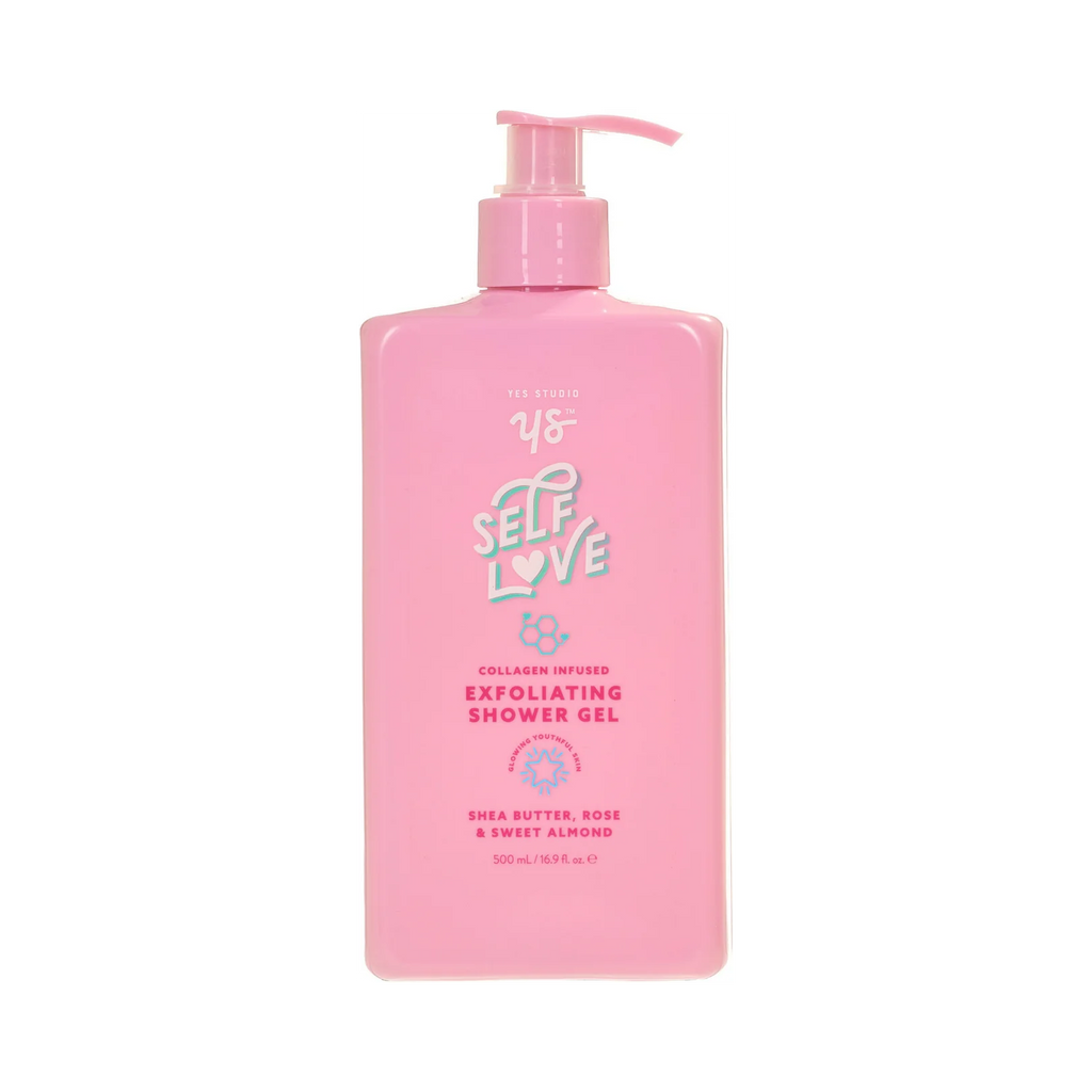 Exfoliating Shower Gel - Shea butter, Rose and Sweet Almond