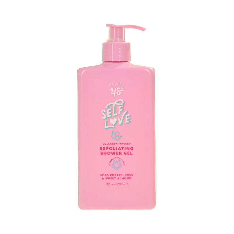 Exfoliating Shower Gel - Shea butter, Rose and Sweet Almond