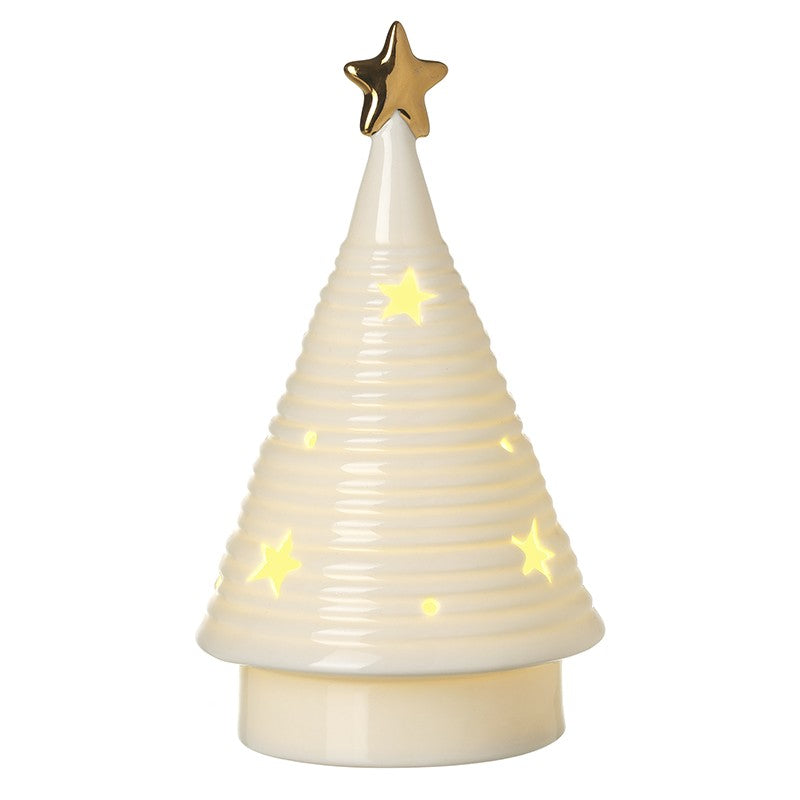 Medium Cream Ceramic Tree