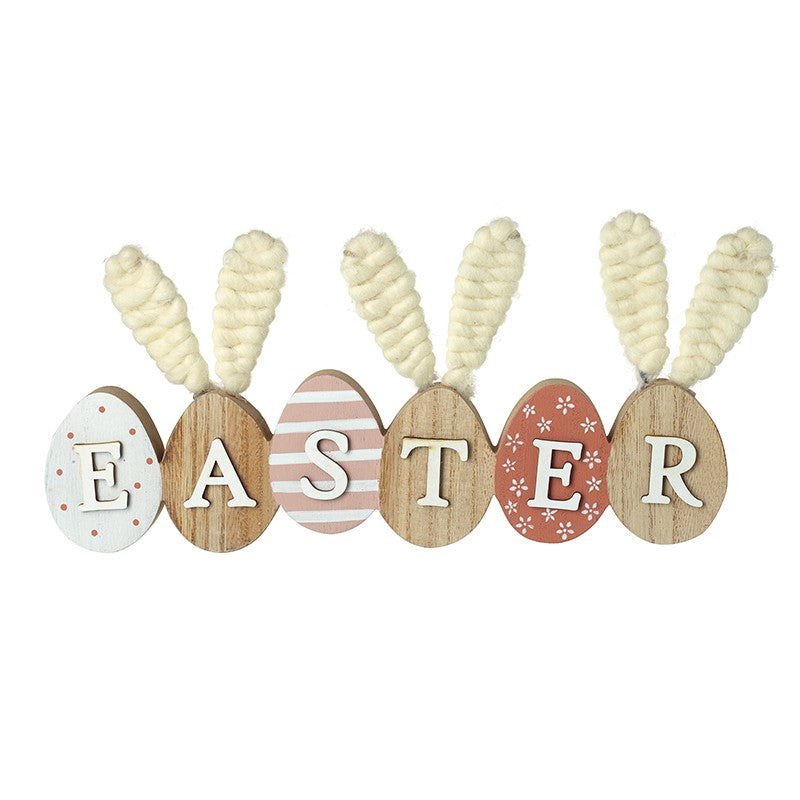 Wooden Easter Sign