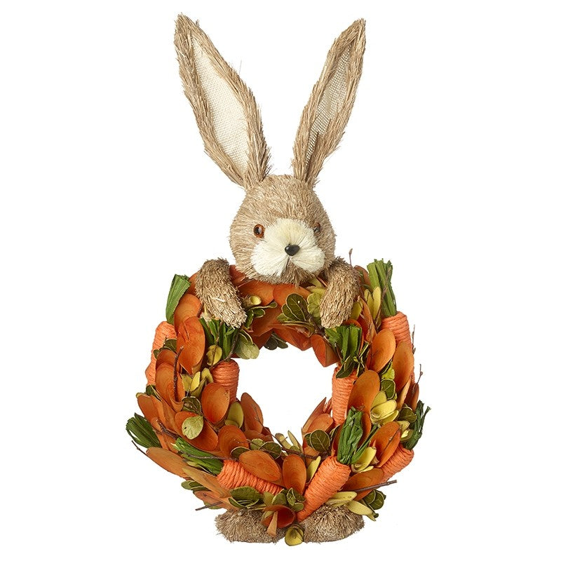 Rabbit & Carrot Wreath