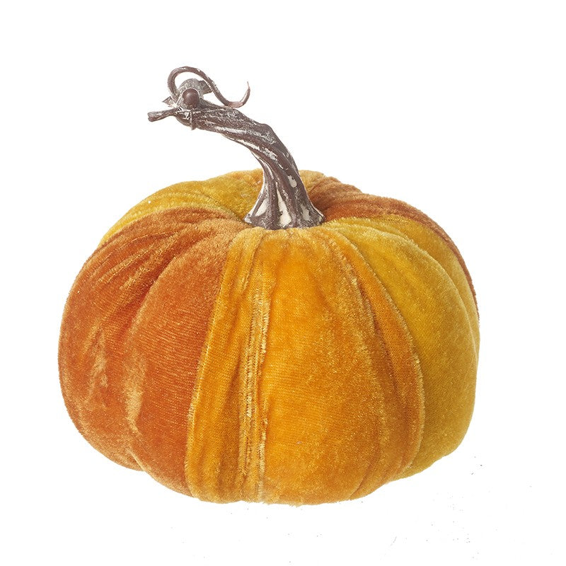 Orange Velvet Pumpkin