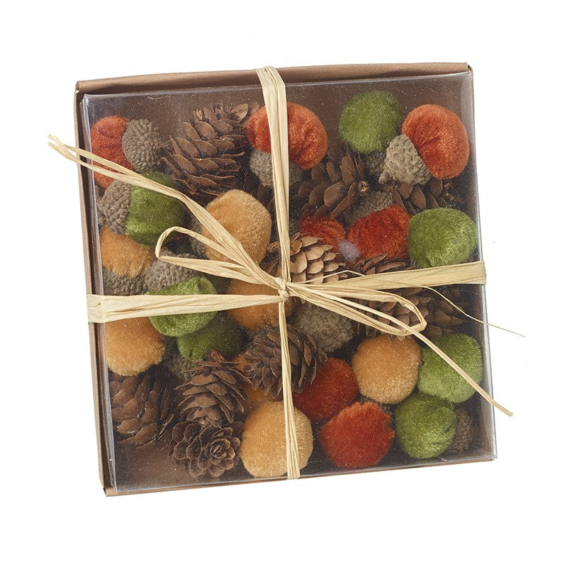 Acorns & Pinecone Set
