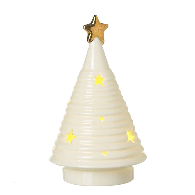 Small Cream Ceramic Tree