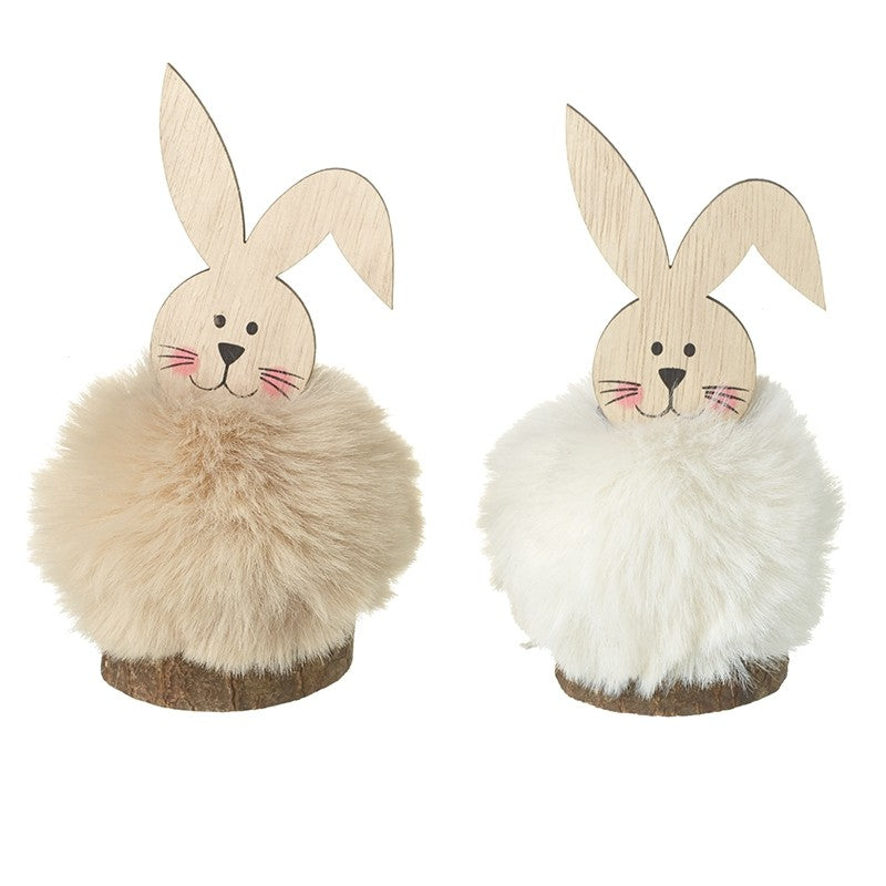 Fluffy Bunny Decoration