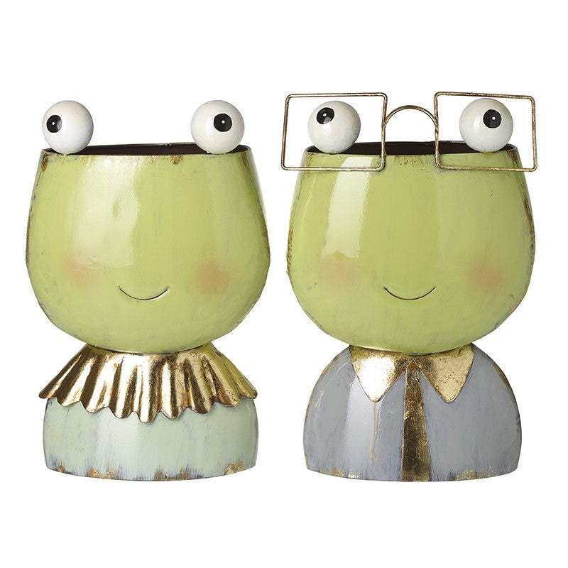 Frog Figure Pot
