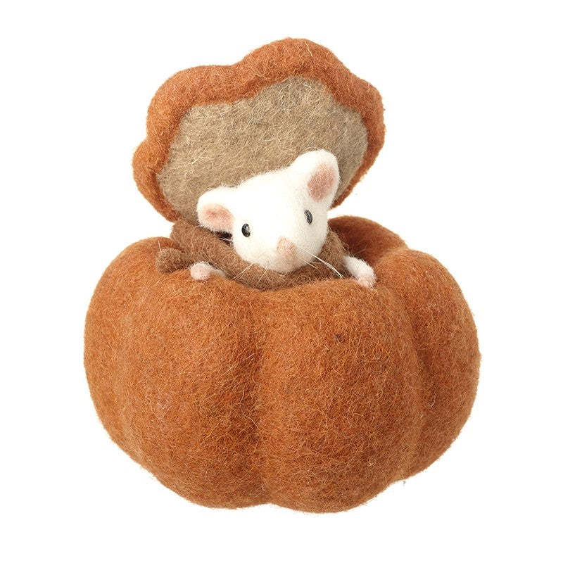 Mouse in Pumpkin