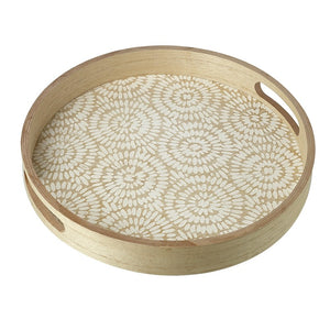 Round Wooden Tray