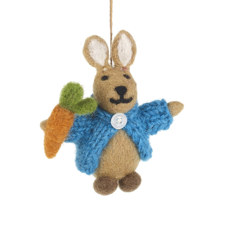 Rabbit Hanging Easter Decoration