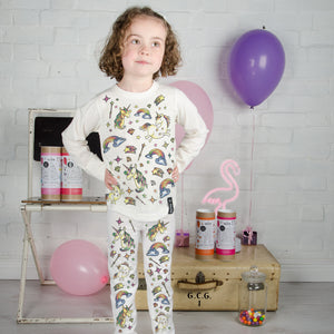 Unicorn Colour In Pj's